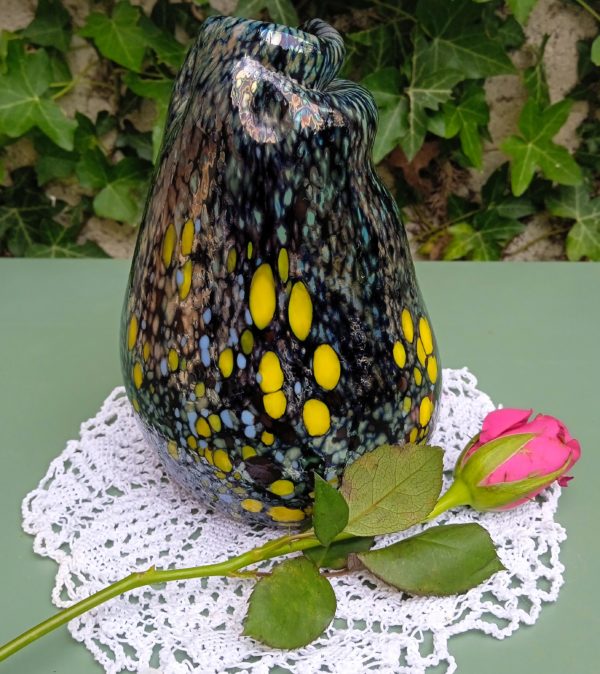 Vase en verre soufflé d'Allex – Image 3