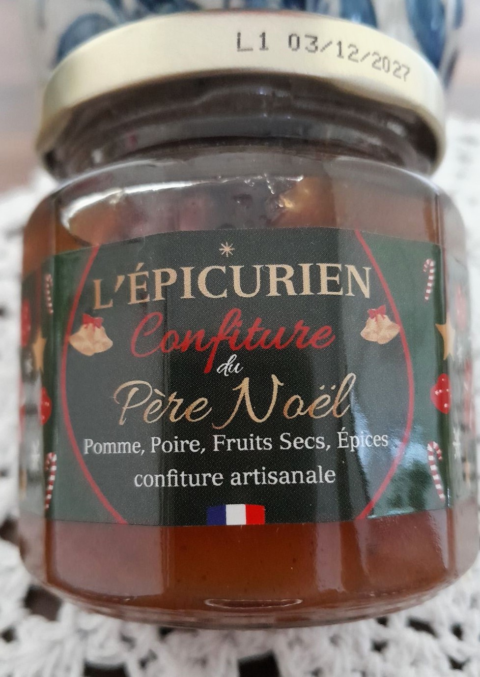 Présentation de la confiture L'Epicurien