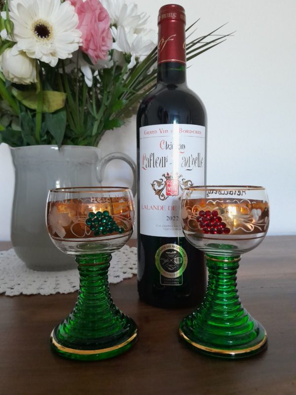 Présentation verres à vin Heidelberg