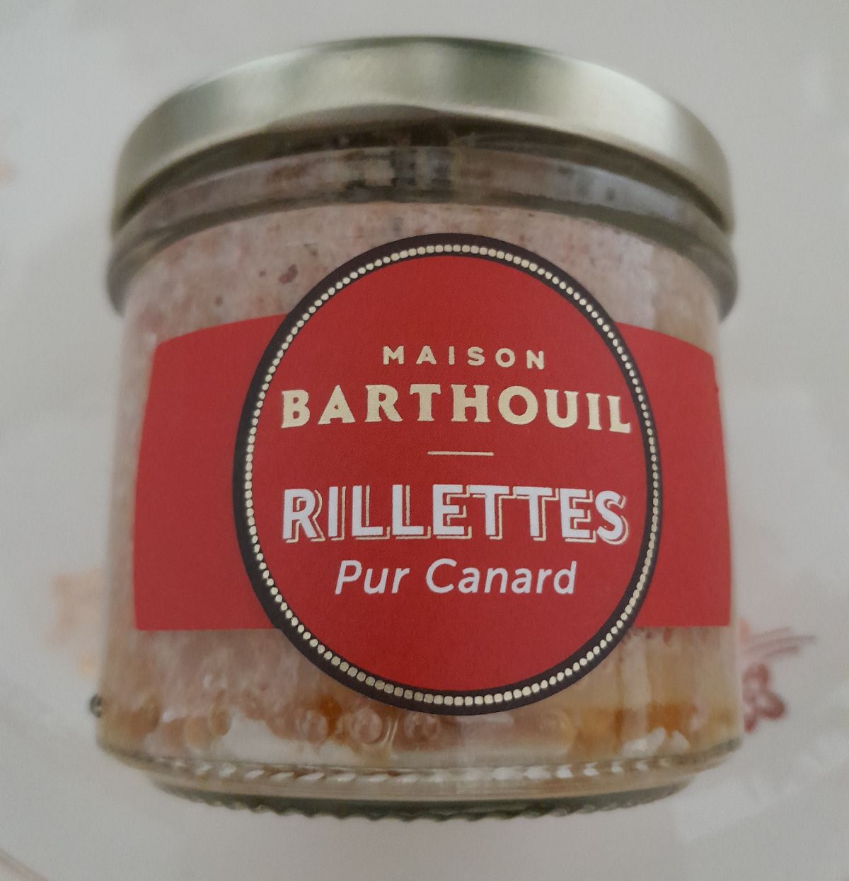 Présentation des rillettes de canard de la Maison Barthouil